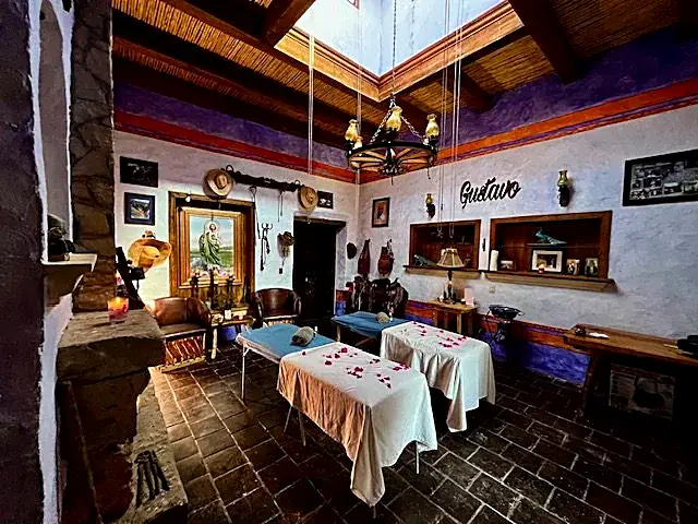 Sala de masaje y descanso